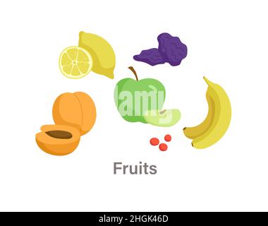 Thyroid nutrition infographic element Stock Vector