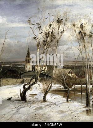 The Rooks Have Come Back, 1871 - Aleksey Savrasov 