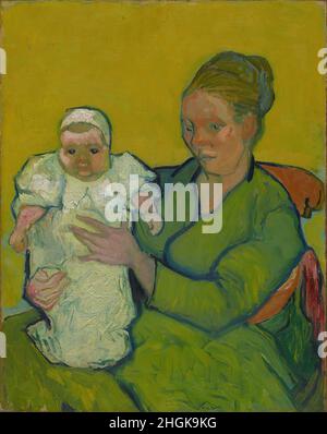 Portrait of Marcelle Roulin - 1888 - Oil on canvas 35.2 x 24.6 cm ...