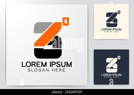360 degree logo Designs Inspiration Isolated on White Background Stock Vector