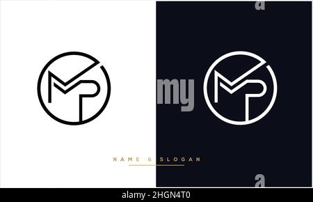Pm Mp Alphabet Letters Abstract Icon Logo Monogram Stock Illustration -  Download Image Now - iStock