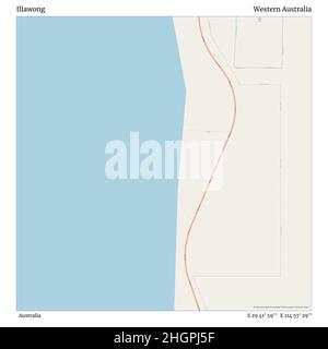 Illawong, Australia, Western Australia, S 29 41' 59'', E 114 57' 29'', map, Timeless Map published in 2021. Travelers, explorers and adventurers like Florence Nightingale, David Livingstone, Ernest Shackleton, Lewis and Clark and Sherlock Holmes relied on maps to plan travels to the world's most remote corners, Timeless Maps is mapping most locations on the globe, showing the achievement of great dreams Stock Photo