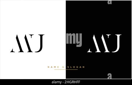 MU, UM Abstract Letters Logo monogram Stock Vector