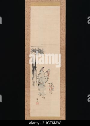 Teisai Hokuba - Puppeteer Stock Photo - Alamy