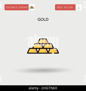 Polished gold texture Stock Vector Image & Art - Alamy