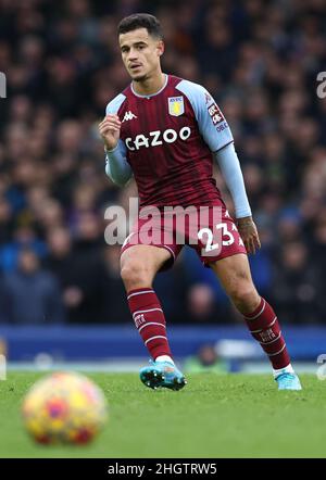 Philippe Coutinho of Liverpool during the premier league match at the ...