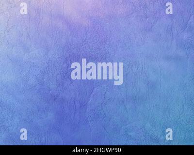 Old wall with irregular pattern. Harsh surface in blue tones. Grunge background best for wallpaper. Stock Photo