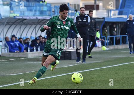 The referee Giovanni Ayroldi during SPAL vs AC Pisa, Italian