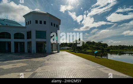 Sarawak State Library, Kuching Sarawak Stock Photo