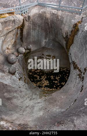 Big giants kettle in Pursiala, Mikkeli, Finland. High quality photo Stock Photo