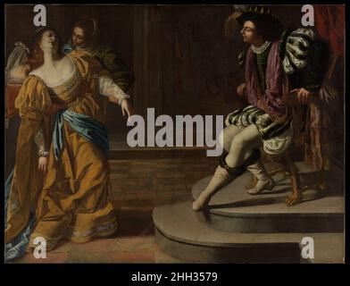 Esther Before Ahasuerus, By Artemisia Gentileschi Stock Photo - Alamy