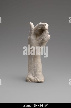 Auguste Rodin, Study of a hand, French, Auguste Rodin (French, Paris  1840–1917 Meudon), modeled possibly ca. 1885, cast before 1912, French,  Cast plaster, Length: 4 3/8 in. (11.1 cm), Sculpture Stock Photo - Alamy