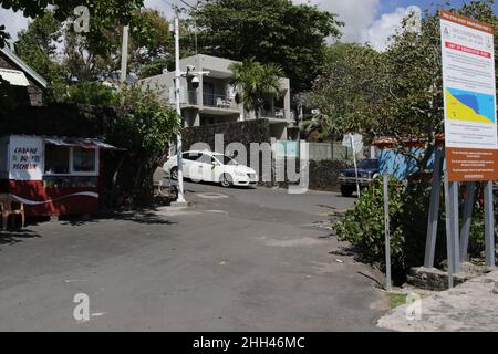 Trou d'Eau Douce is a fishing village located on the eastern side of the island. Stock Photo