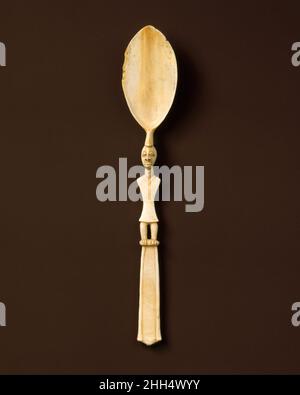 Spoon, 16th century, Sierra Leone, Sapi-Portuguese, Ivory, H. 3/4 x W ...