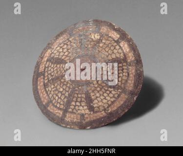 Ancient archaic Greek Cypriot painted pottery ceramic Krater with a ...