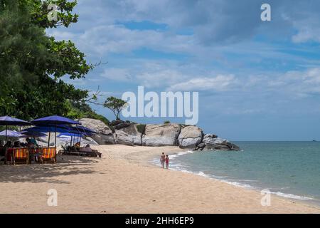 Sai Noi Beach in Khao Tao south of Hua Hin, Thailand Stock Photo