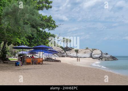 Sai Noi Beach in Khao Tao south of Hua Hin, Thailand Stock Photo