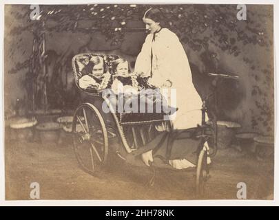 [The Campbell Twins and Sunbeam] 1858–61 Unknown. [The Campbell Twins and Sunbeam]  287687 Stock Photo