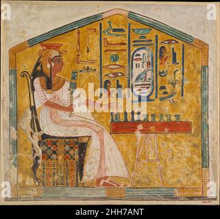 Queen Nefertari Playing Senet. The Tomb Of Nefertari, The Wife Of ...