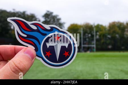 Tennessee Titans 3D Decal