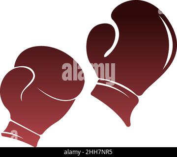 Boxing  logo icon design template illustration vector Stock Vector