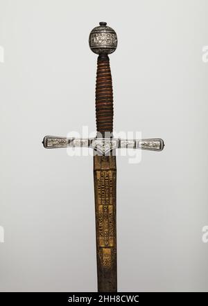 Cross Hilt Sword, hilt, British, London; blade, German, Solingen, 1600 ...