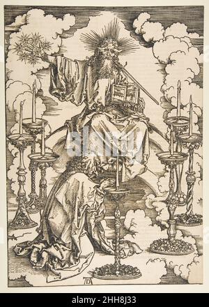 Saint John Beholding the Seven Golden Candlesticks, from The Apocalypse ...