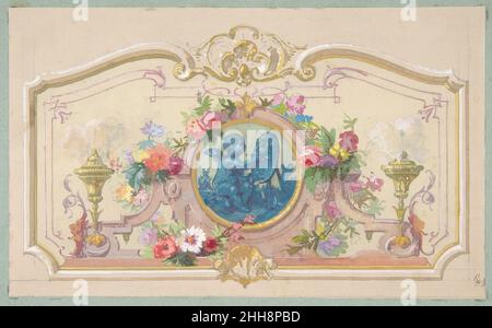 Design fo the Allegory of the Arts, Jules-Edmond-Charles Lachaise ...