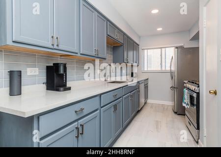 Residential Interior - Kitchen Stock Photo