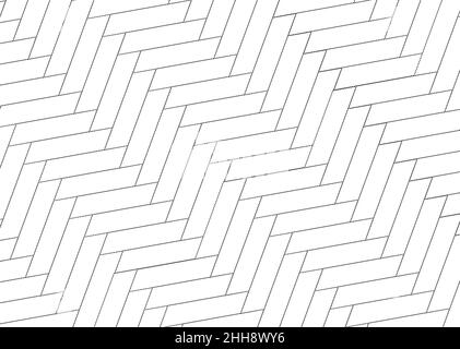 Herringbone floor, vector, decor interior Stock Vector