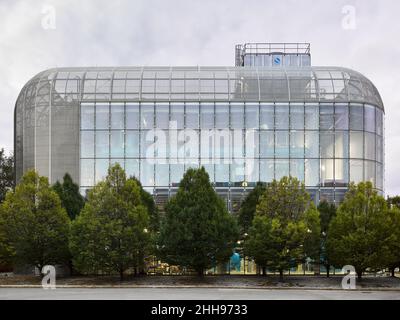 South Campus Chiller Plant designed by Helmut Jahn Stock Photo