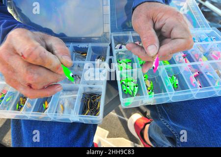 Rubber jigs hi-res stock photography and images - Alamy
