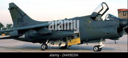 198th Tactical Fighter Squadron A-7D Corsair II 69-6223. Stock Photo