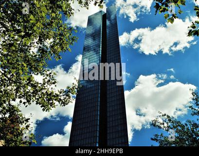 Hancock Tower of Boston Stock Photo