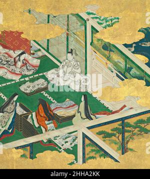 The Tale of Genji, early 17th century Stock Photo - Alamy