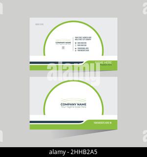 stylish vector business card design Stock Vector