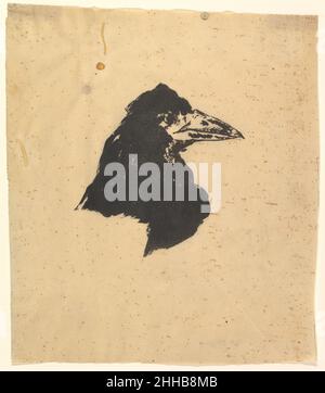 Design for a poster and cover of 'The Raven' by Edgar Allan Poe ...