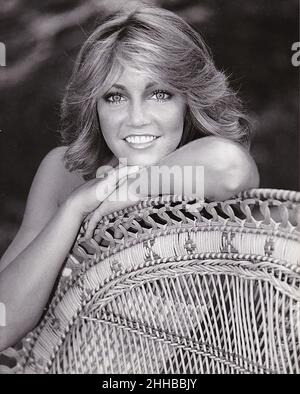 A private photo shoot with Heather Locklear in 1979 in Placerita Canyon