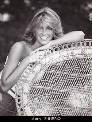 A private photo shoot with Heather Locklear in 1979 in Placerita Canyon