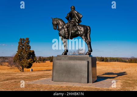 Stonewall Jackson Monument at Manassas National Battlefield Park ...