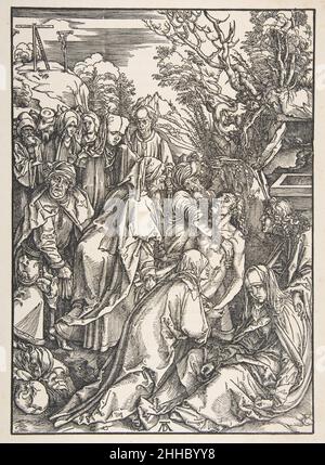 The Deposition of Christ, from The Large Passion 1511 Albrecht Dürer German. The Deposition of Christ, from The Large Passion  388029 Stock Photo