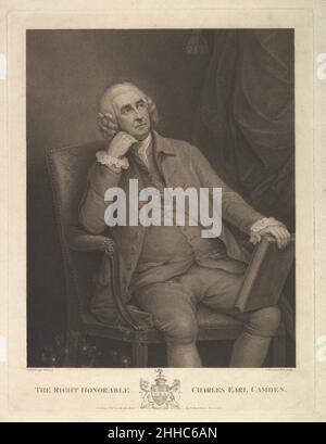 The Right Honorable Charles Pratt, 1st Earl Camden, Lord Chancellor 1795 Francesco Bartolozzi Italian. The Right Honorable Charles Pratt, 1st Earl Camden, Lord Chancellor  376524 Stock Photo