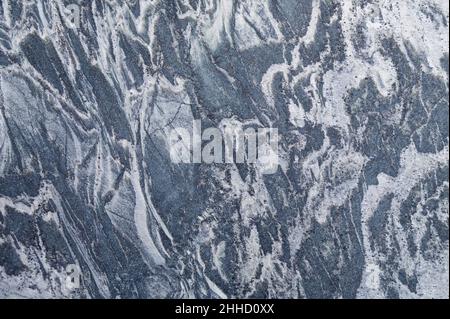 Grey curly marble texture background Stock Photo