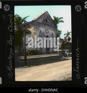 St Paul's Church, Monetgo Bay, Jamaica, early 20th century Stock Photo