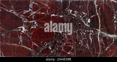 Red marble texture of high resolution Stock Photo