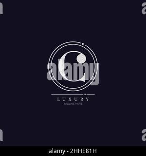 Unique modern C Letter Business Logo Design Alphabet Icon Vector Symbol. Creative elegant letter C logo template. Stock Vector