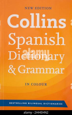 A Collins Spanish Dictionary and Grammar Stock Photo