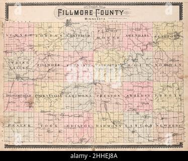 Standard atlas of Fillmore County, Minnesota - including a plat book of ...