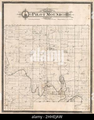 Standard atlas of Fillmore County, Minnesota - including a plat book of the villages, cities and townships of the county, map of the state, United States and world - farmers directory, reference Stock Photo