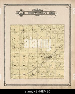 Standard atlas of Hodgeman County, Kansas - including a plat book of ...